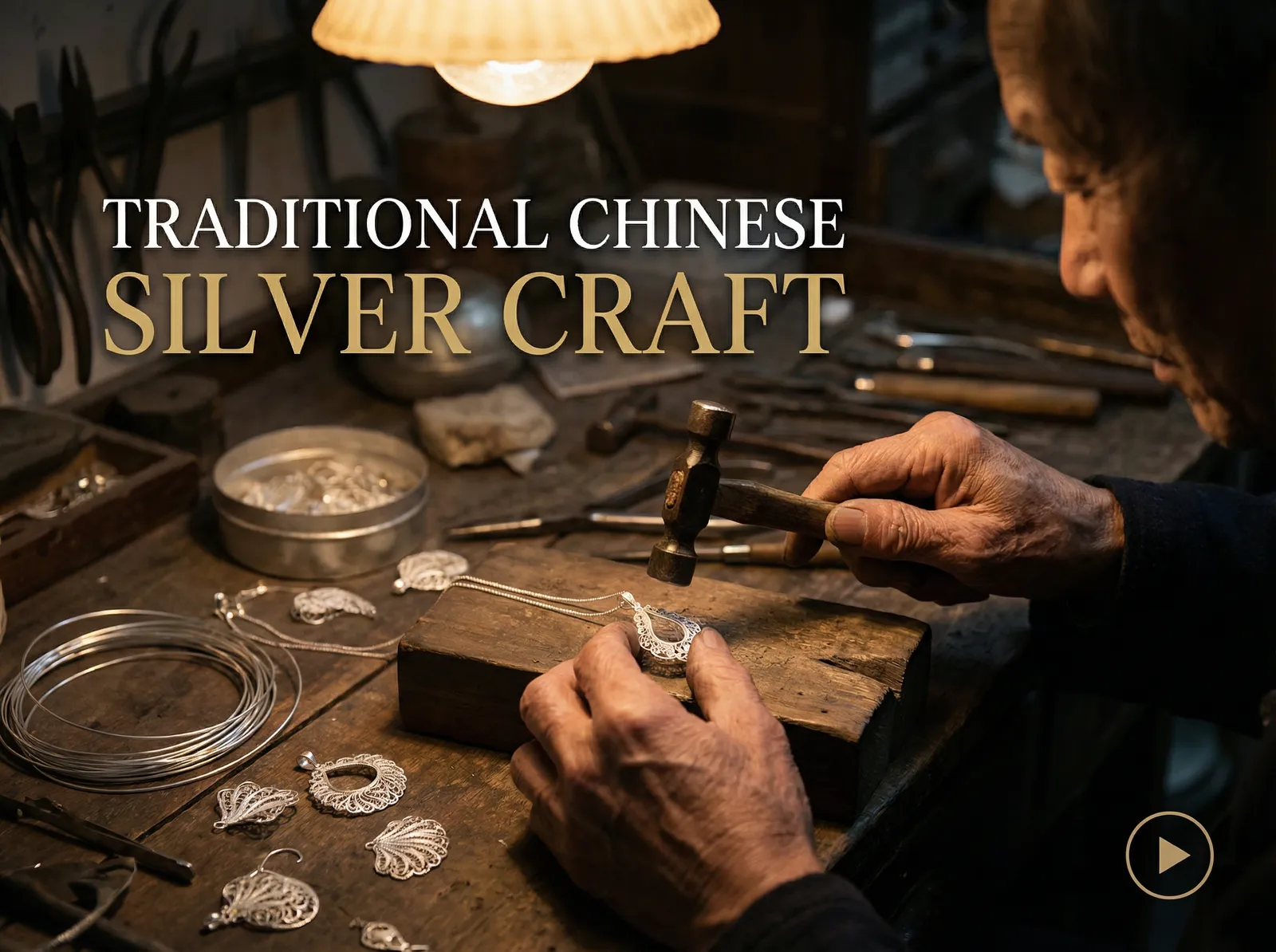 银饰锻造工艺 - 少妇视频